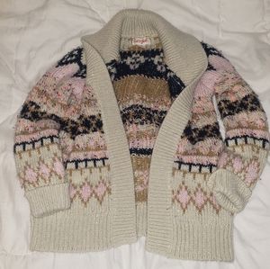 Cat & Jack multi color cardigan 4t